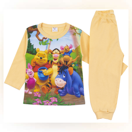 Пижама Мечо Пух в жълто
