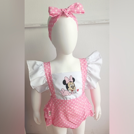 Елегантно лятно боди с Мини Маус