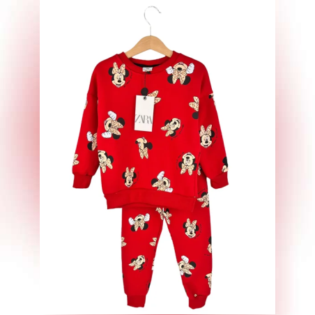 Комплект Мини Маус в червено