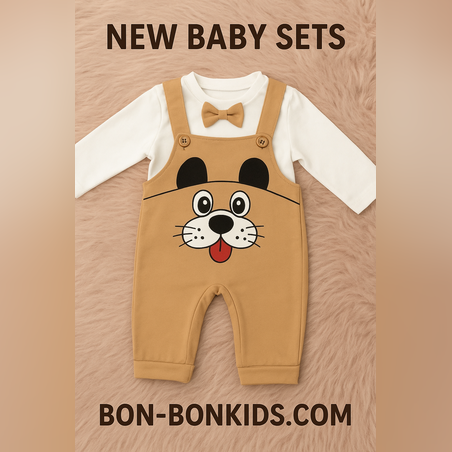 Комплект от 2 части- гащеризон и блуза