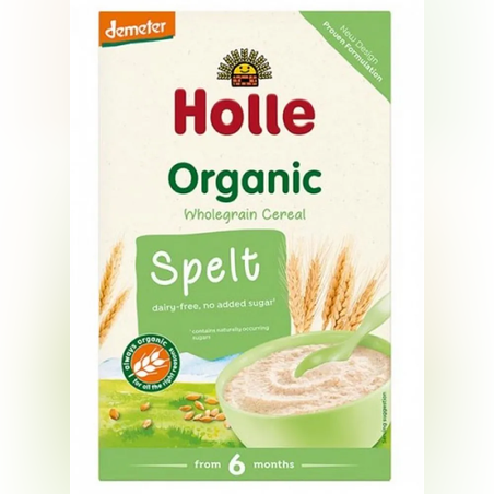 HOLLE БИО Бебешка Спелта каша 6м. 250г