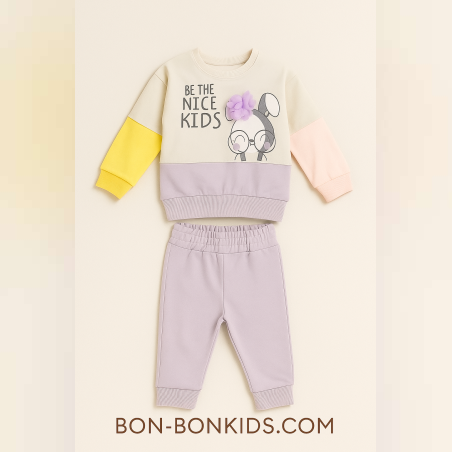 Комплект от 2 части със зайче