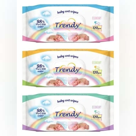 Мокри кърпи Trendy