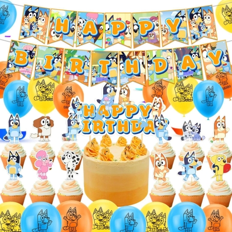 Парти украса Блуи и Бинго