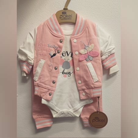 Комплект от 3 части Пеперуда