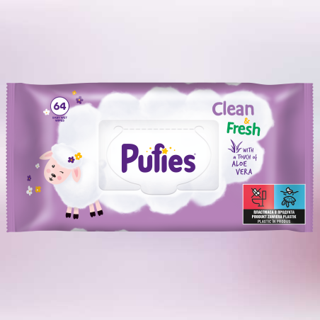 Мокри кърпи Пуфис