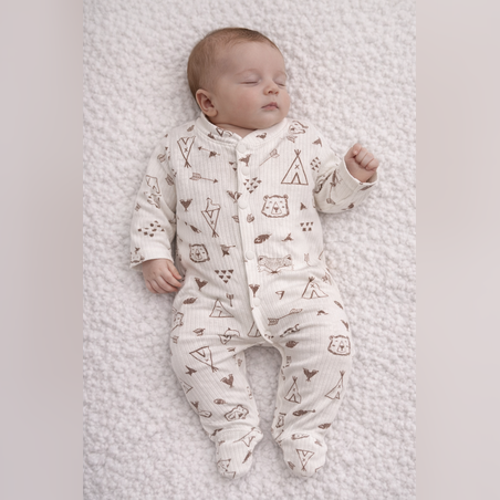 Ромпър мечета и типи