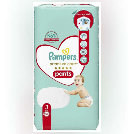 Pampers Premium Care Pants 3- 48 броя