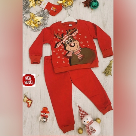 Ватиран Коледен комплект с елен