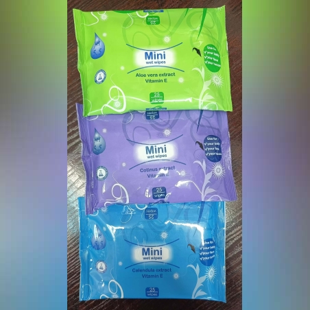 Мокри кърпи Slavi 25 броя