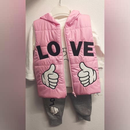 Комплект от 3 части с грейка Love