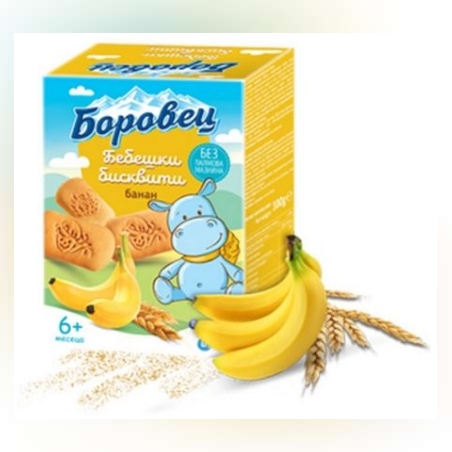 Бисквити Боровец с банан