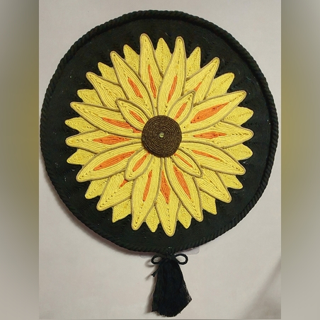 Стенно текстилно пано слънчоглед