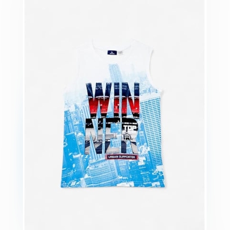 CHICCO Boys Winner Tank White/Blue