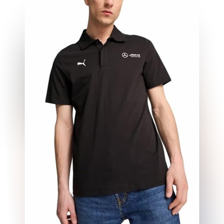PUMA x Mercedes AMG Petronas F1 Ess Polo Black
