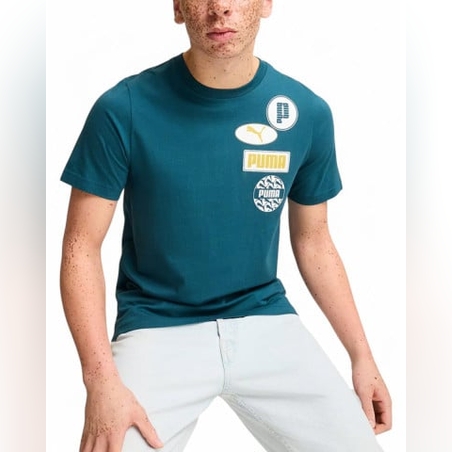 PUMA Graphics Icon Tee Green