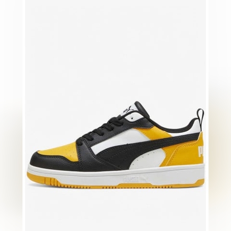 PUMA Rebound V6 Lo Shoes Black/Yellow