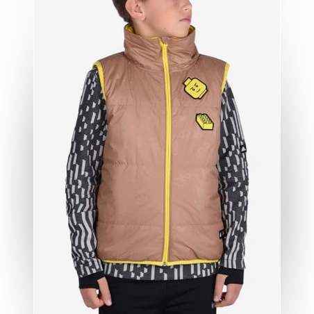 ADIDAS x Lego Baumhaus Vest Brown/Yellow