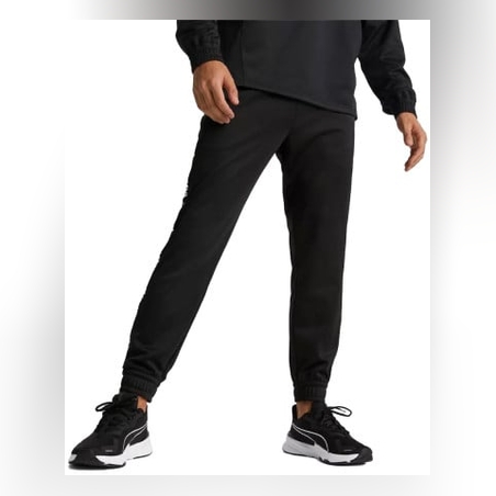PUMA Fit Power Fleece Training Pants Black