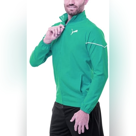 PUMA TeamRise Sideline Jacket Green