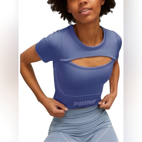 PUMA Formknit Seamless Training Tee Purple