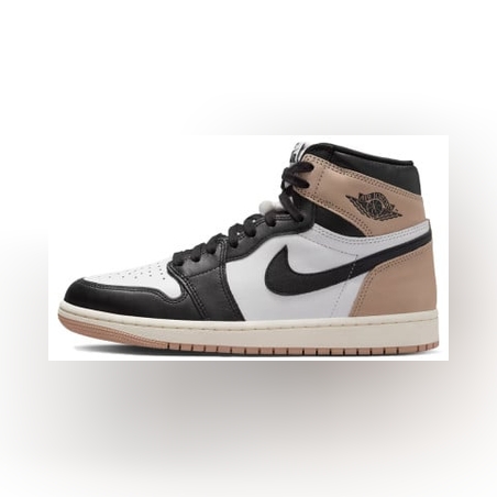 NIKE Air Jordan 1 High Shoes White/Latte