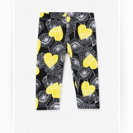 CHICCO Girls Leggings Black/Yellow
