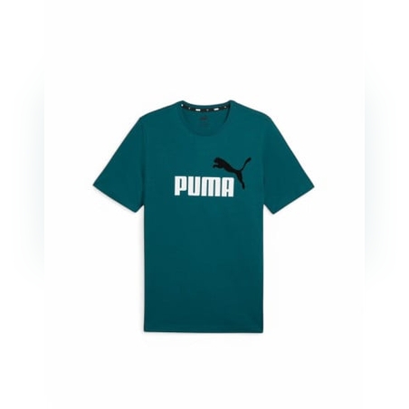 PUMA Essentials Logo Tee Green