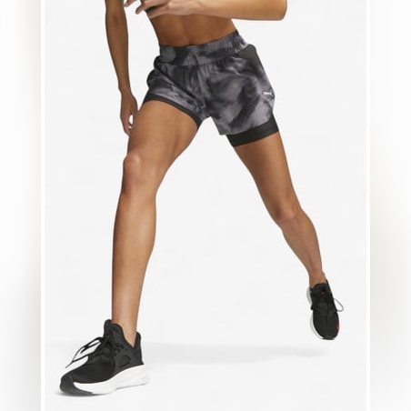 PUMA Ultraweave 2 In1 Running Shorts Black