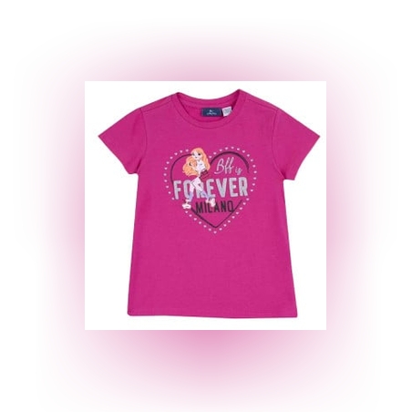 CHICCO Girls Milano Tee Dark Pink