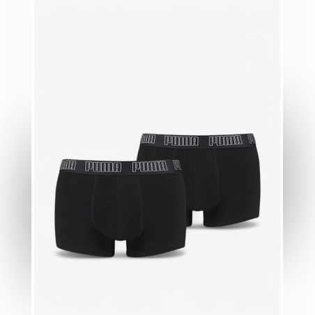 PUMA 2-Packs Basic Logo Boxers Black