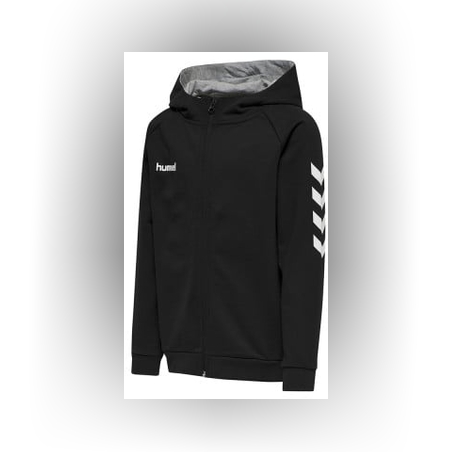 HUMMEL Go Kids Cotton Zip Hoodie Black