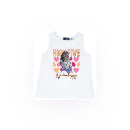 CHICCO Girls Tank White