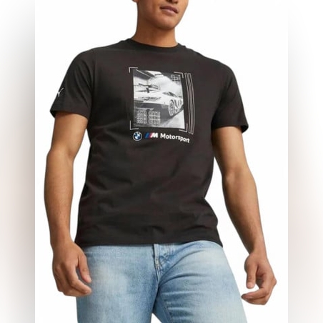 PUMA x BMW M Motorsport Graphic Tee Black