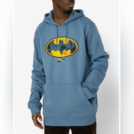 REEBOK x DC Batman Hoodie Blue