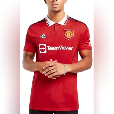 ADIDAS x Manchester United 22/23 Home Jersey Tee Red