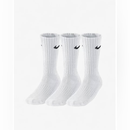 NIKE 3-Pack Value Cushioned Crew Socks White