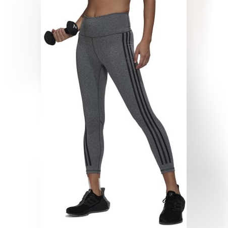 ADIDAS Optime Training Icons 7/8 Leggings Grey