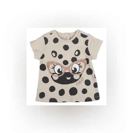 CHICCO Girls Knitted Tee Light Natural