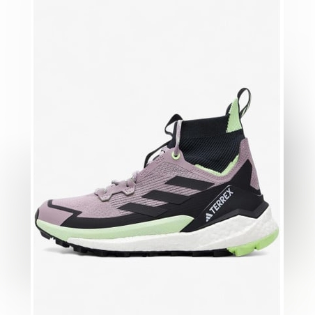 ADIDAS Terrex Free Hiker 2.0 Hiking Shoes Purple/Green
