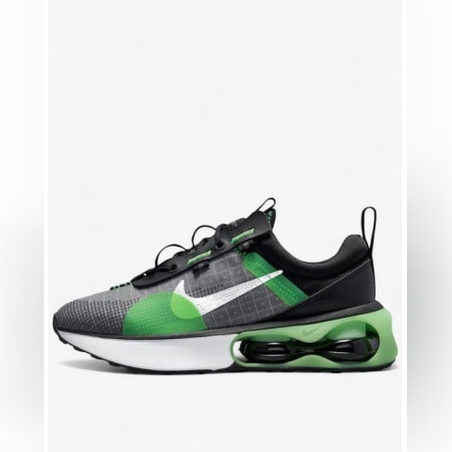 NIKE Air Max 2021 Gs Shoes Grey/Green