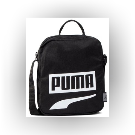 PUMA Plus Portable II Logo Bag Black