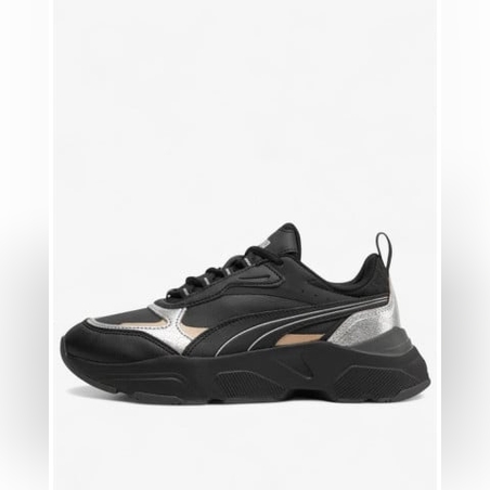 PUMA Cassia Shoes Black/Silver/Gold