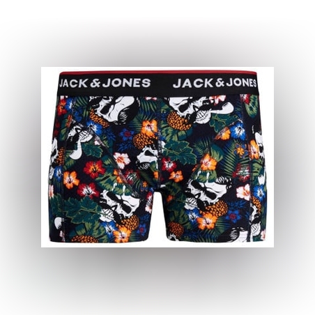 JACK&JONES Funny Skulls Boxer Black
