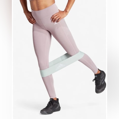 ADIDAS Optime Stash High-Waist Leggings Purple