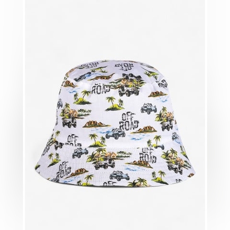 CHICCO Boys Bucket Hat White/Multi