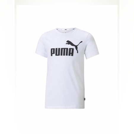 PUMA Essentials Logo Tee White/Black