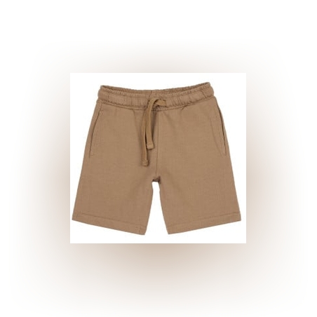 CHICCO Unisex Shorts Medium Brown