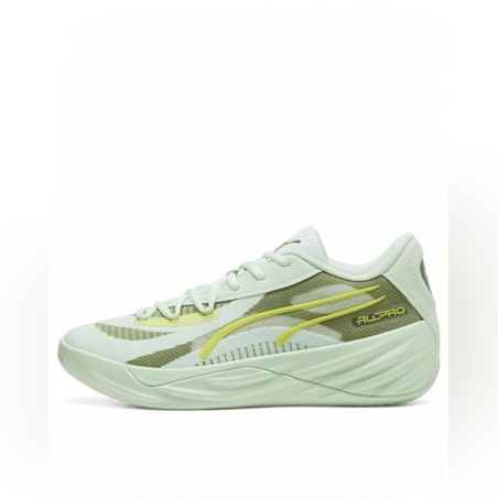 PUMA All-Pro Nitro Basketball Shoes Green