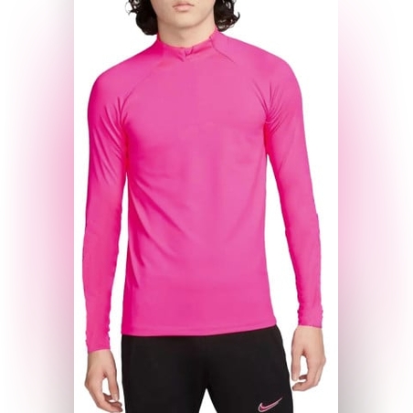 NIKE Pro Mock Thermoactive Long Sleeve Top Pink
